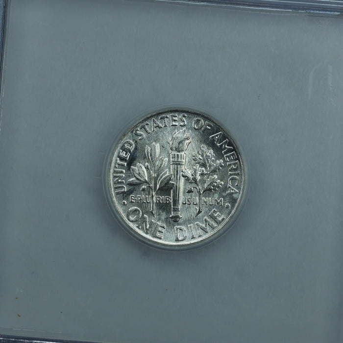 1961 Roosevelt Dime 10c - ICG Brilliant Uncirculated BU