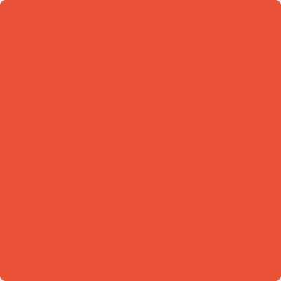 2012-20: Flame a paint color by Benjamin Moore avaiable at Clement's Paint in Austin, TX.