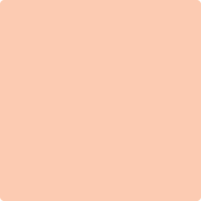 2014-50: Springtime Peach a paint color by Benjamin Moore avaiable at Clement's Paint in Austin, TX.