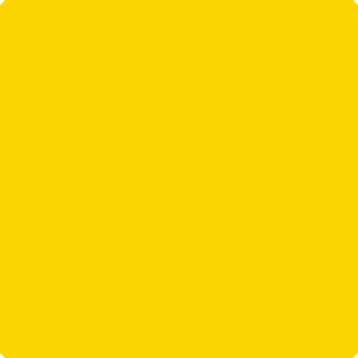 2022-10: Yellow a paint color by Benjamin Moore avaiable at Clement's Paint in Austin, TX.