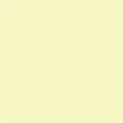 2025-60: Lemon Glow a paint color by Benjamin Moore avaiable at Clement's Paint in Austin, TX.