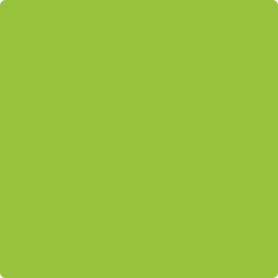 2026-10: Lime Green a paint color by Benjamin Moore avaiable at Clement's Paint in Austin, TX.
