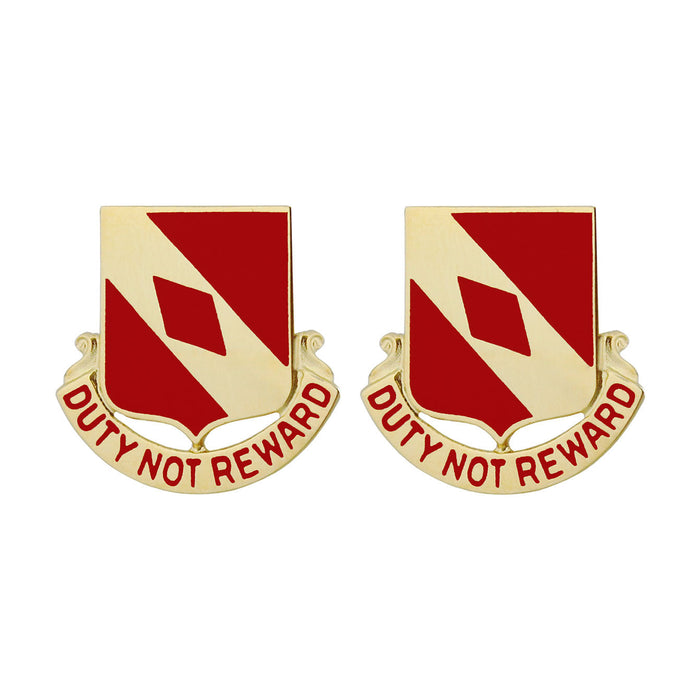 20th Field Artillery Regiment Unit Crest (Duty Not Reward) Army Unit Crests