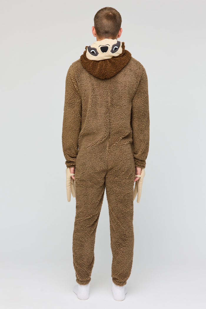 3D Sloth Sherpa Onesie