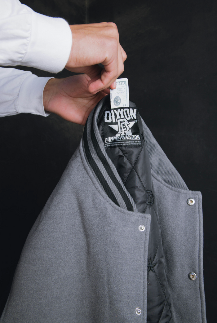 Absolute Defiance Wool Varsity Jacket