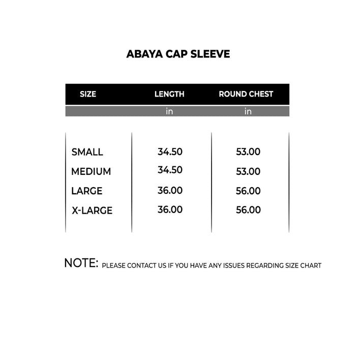 Active Abaya with Hoodie (Cap Sleeves)