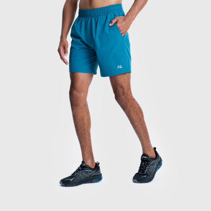 Agaru Pacer Shorts - Teal Blue