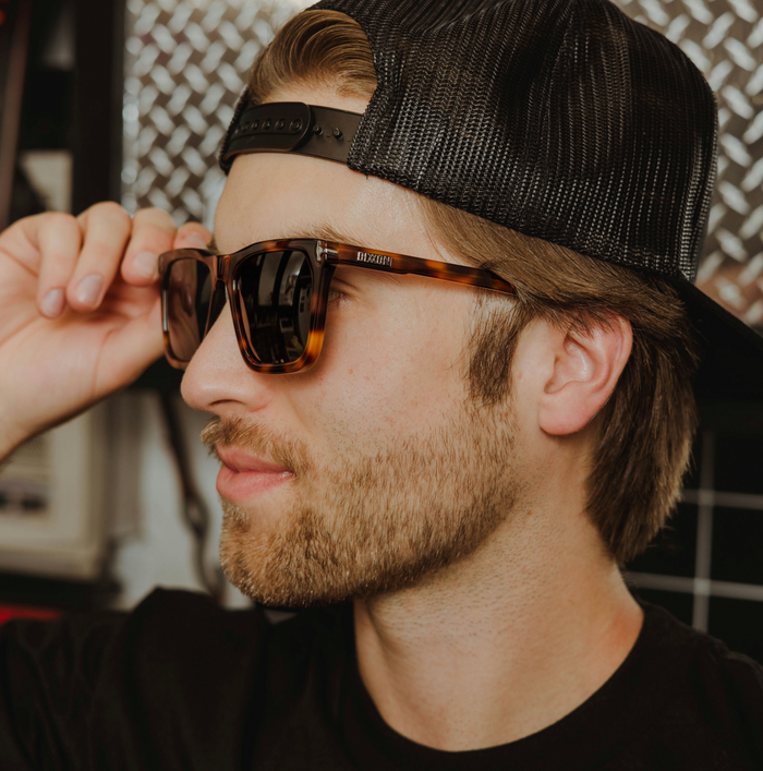 Anvil Sunglasses - Havana Tortoise / G15