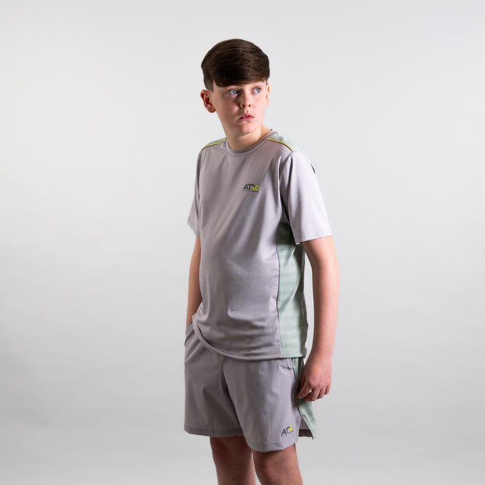 ATX Junior Terra Shorts - Grey/Green