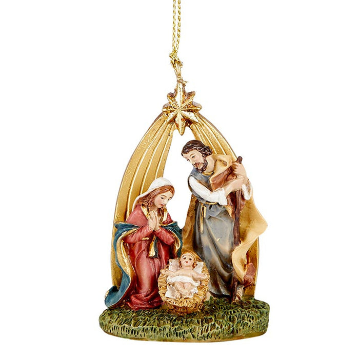 Autom Arch Nativity Ornament