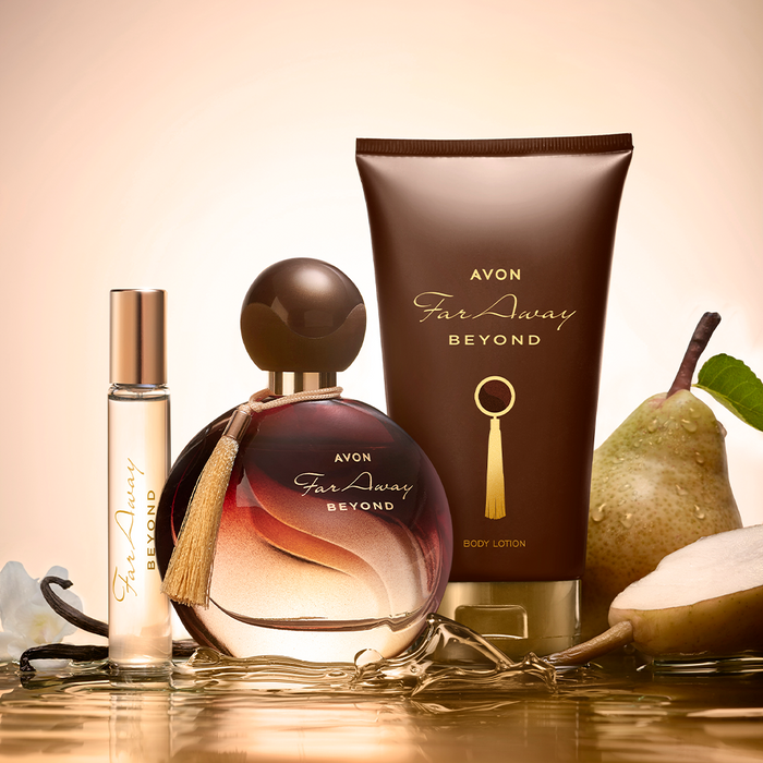 Avon Far Away Beyond for Her Parfum Gift Set / Box
