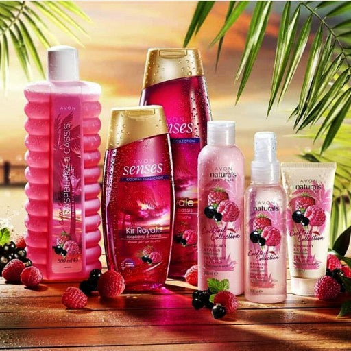 Avon Naturals Senses Raspberry Delight & Cassis Body Mist - 100ml