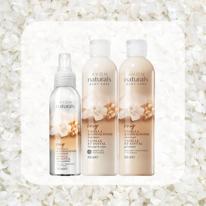 Avon Naturals Vanilla & Sandalwood Body Lotion - 200ml