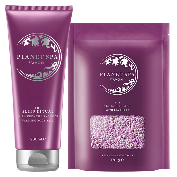 Avon Planet Spa Sleep Ritual Aromatherapy Warming Body Balm with Lavender & Chamomile - 200ml