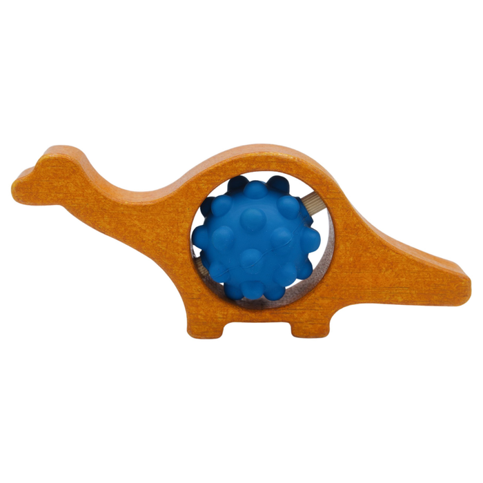 Begin Again Orange Nubble Dino