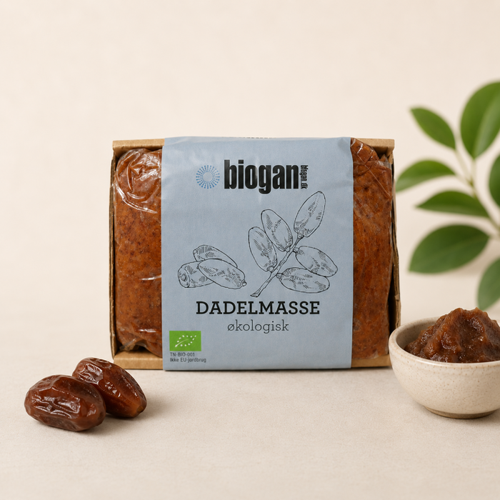 BIOGAN - Økologiske Dadelmasse, 500g.