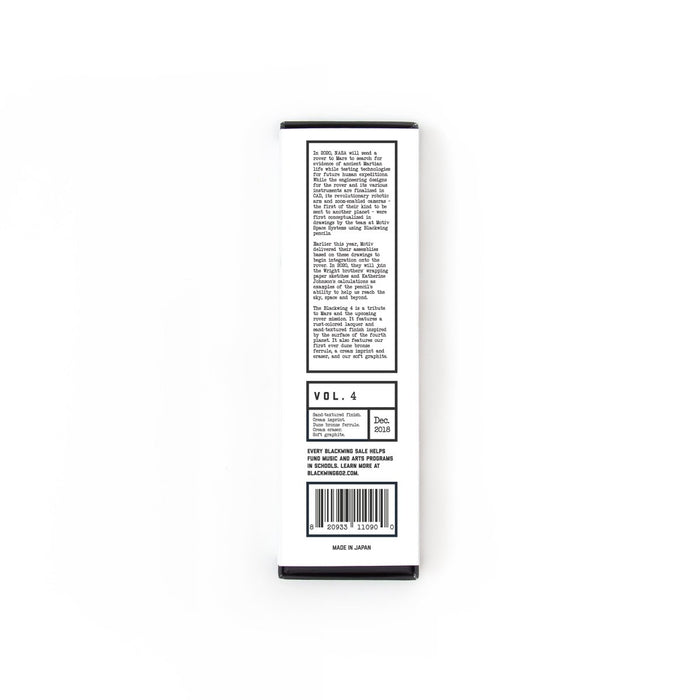 Blackwing Volume 4 Box - Back