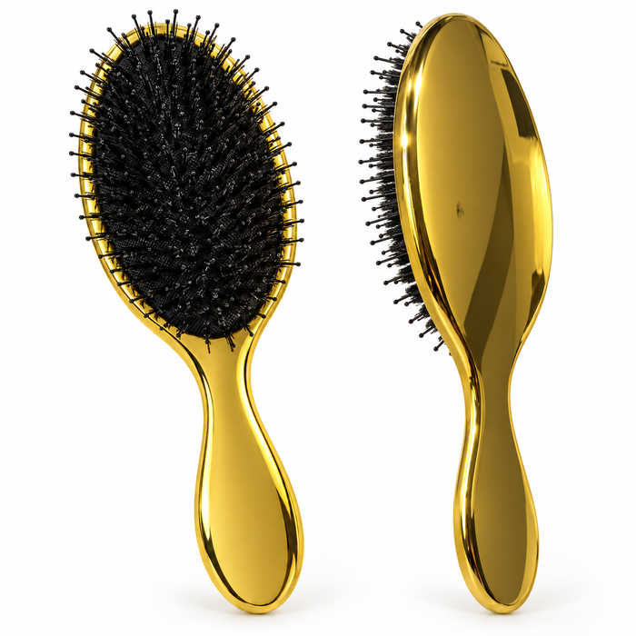 Boar bristle brush