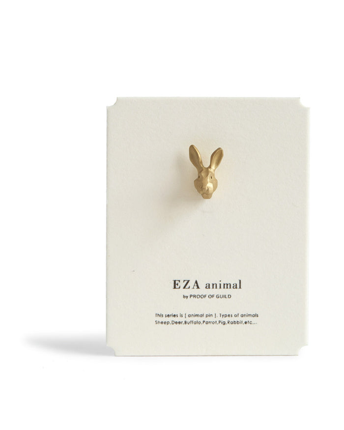 Brass Rabbit Pin