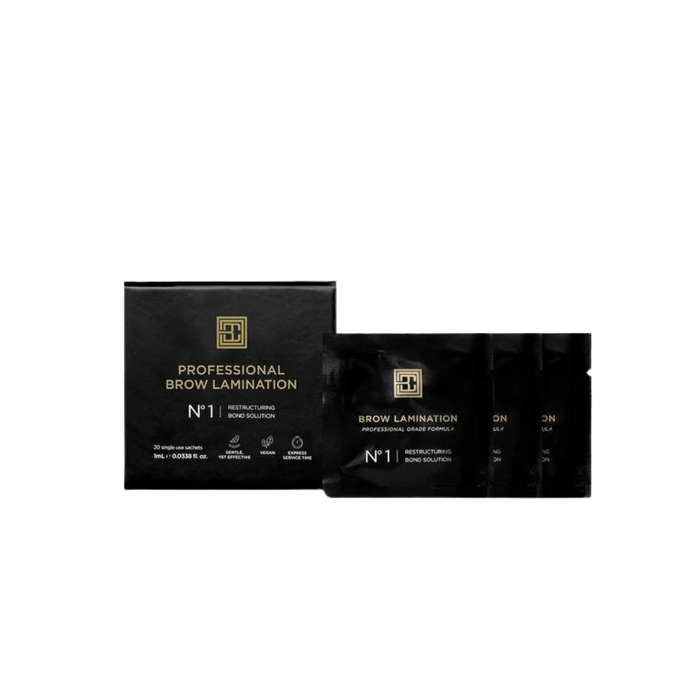 Brow Code - Lamination Step 1 Restructuring Bond Solution Sachets
