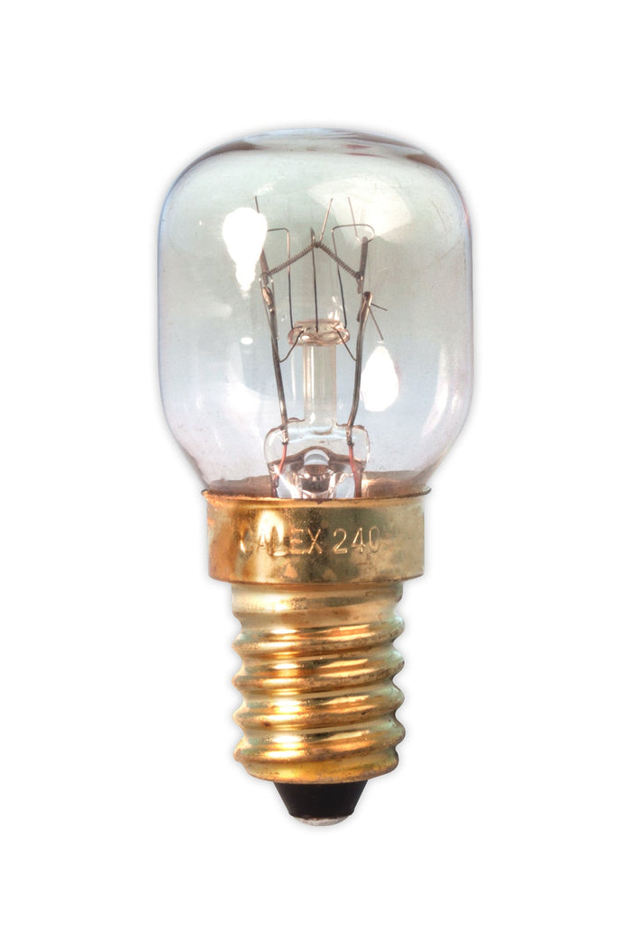 Calex Incandescent Oven Bulb - E14 - T25 - Clear - 25W - 300°C