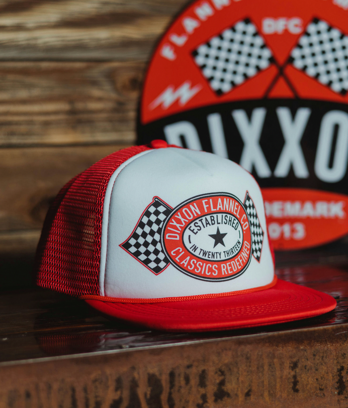 Classics Redefined Checkered Flag Trucker