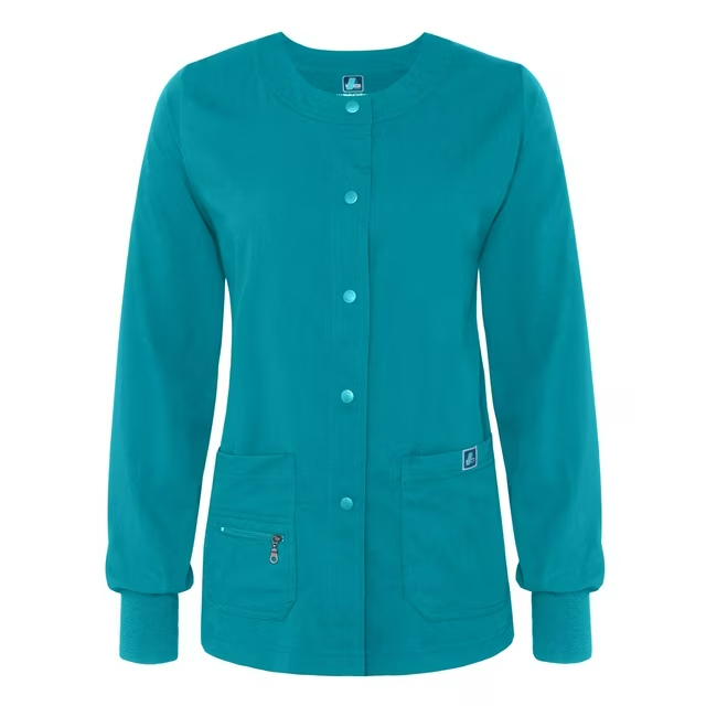 Clearance Adar Indulgence Multi-Pocket Warm-Up Scrub Jacket