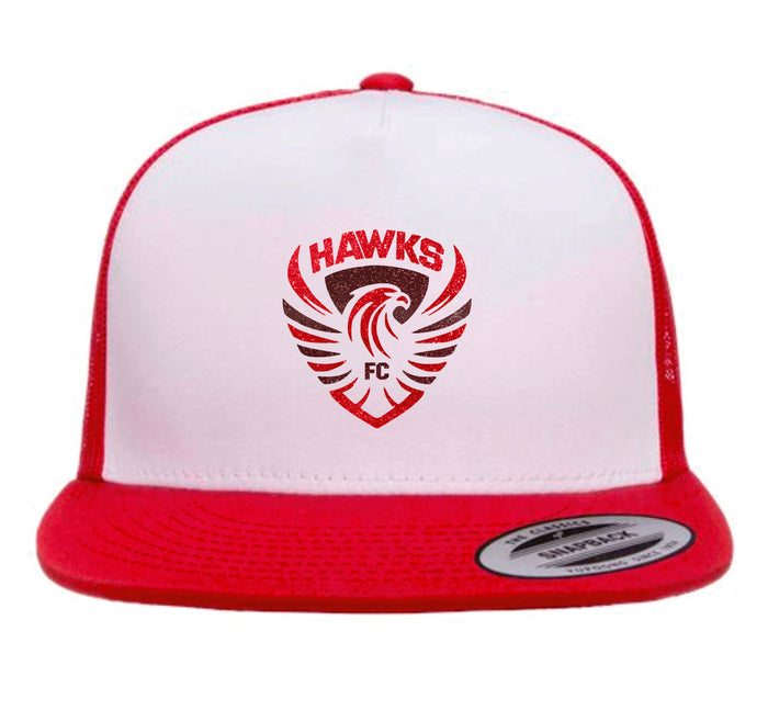 CO Hawks Soccer Flat Bill Hat