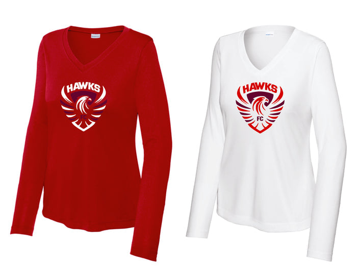 CO Hawks Soccer Sport-Tek Unisex Long Sleeve Tee - Youth, Ladies, and Unisex Sizes