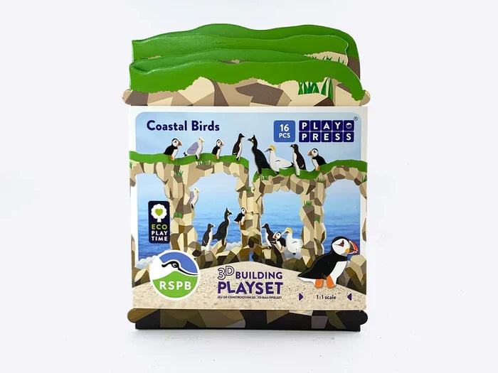 'Coastal Birds' Mini Playset - a sustainably managed playset from Playpress