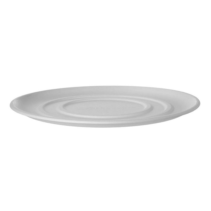 EcoProducts Compostable Molded Fiber Pizza Tray Base (14in) | P14 Series-Series | 50/cs