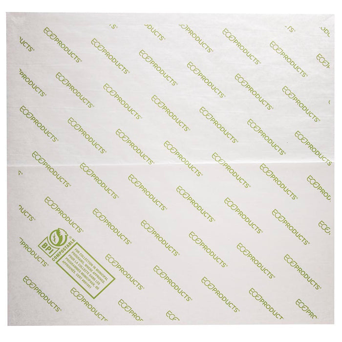 EcoProducts Compostable Sandwich Wrap (12”x12”) | 5000/cs