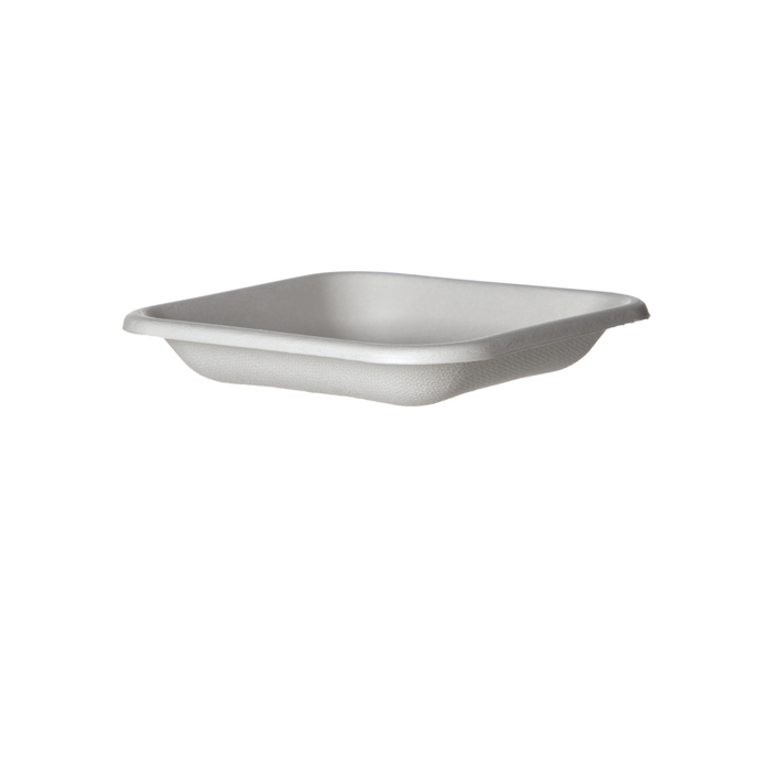 EcoProducts WorldView™ Compostable Molded Fiber Take-Out Containers (5in | Square) | 305-Series | 800/cs
