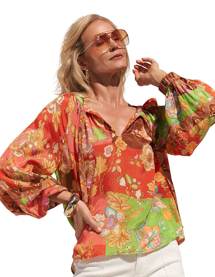 Elise Blouse in Petra