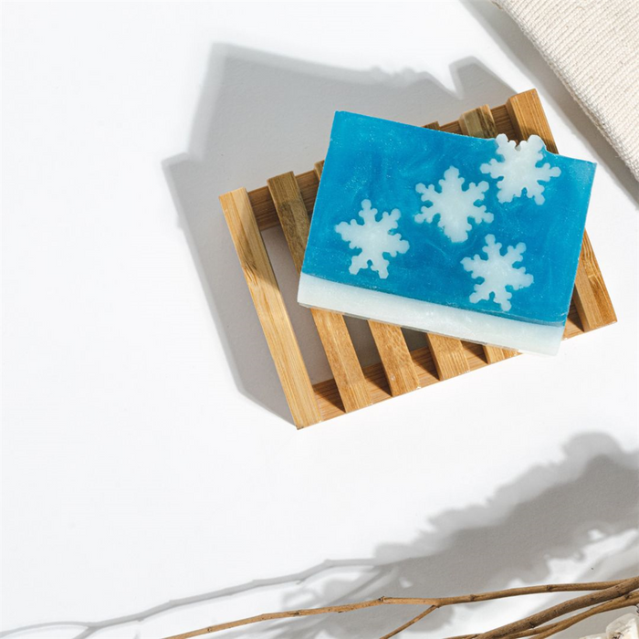Falling Snowflake MP Soap Loaf Kit
