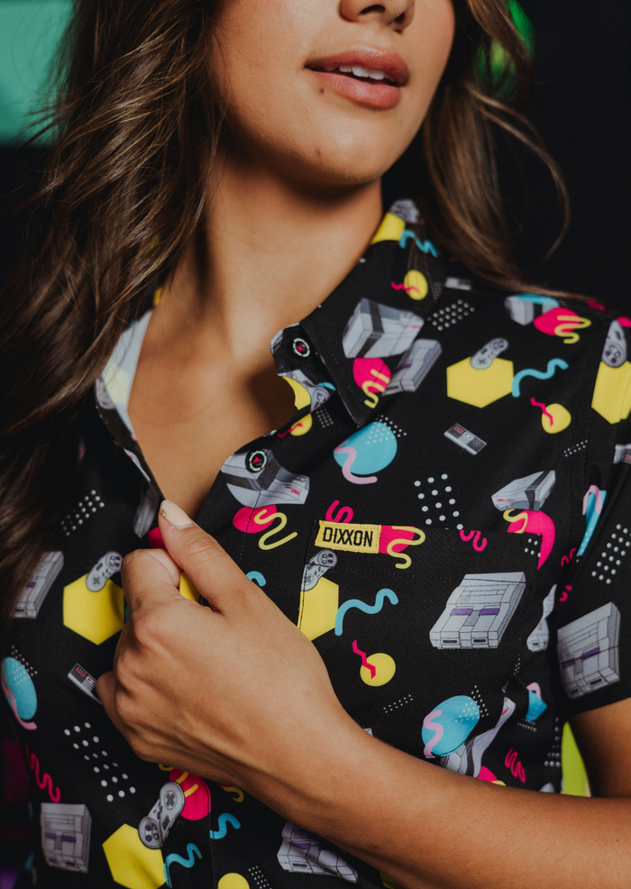 Gamer Women's Short Sleeve Party Shirt