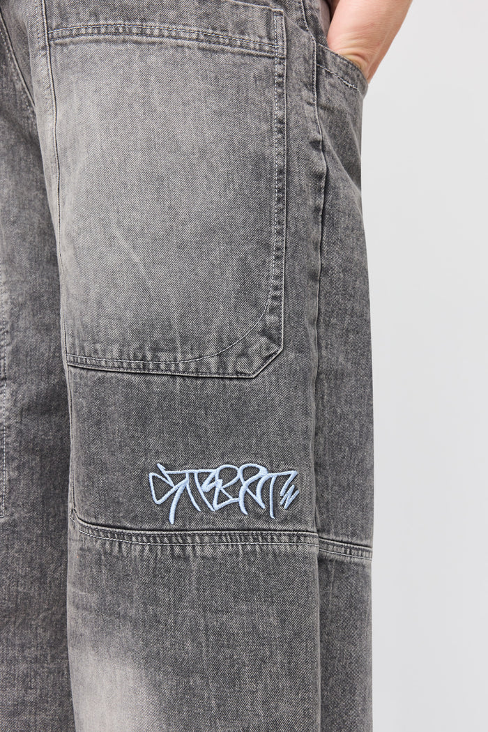 Graphic Super Baggy Jean