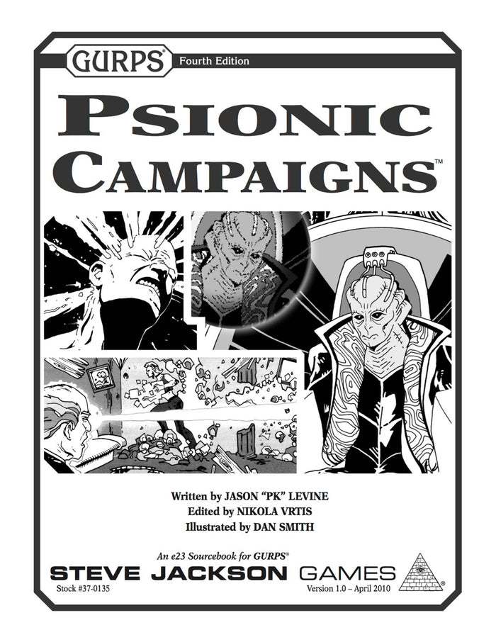 GURPS Psionic Campaigns