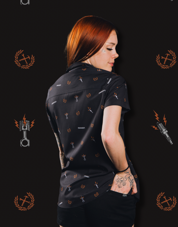 Highway Women's Short Sleeve Party Shirt