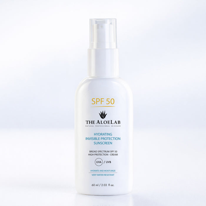 HYDRATING INVISIBLE PROTECTION SPF 50 SUNSCREEN - The ALOELAB