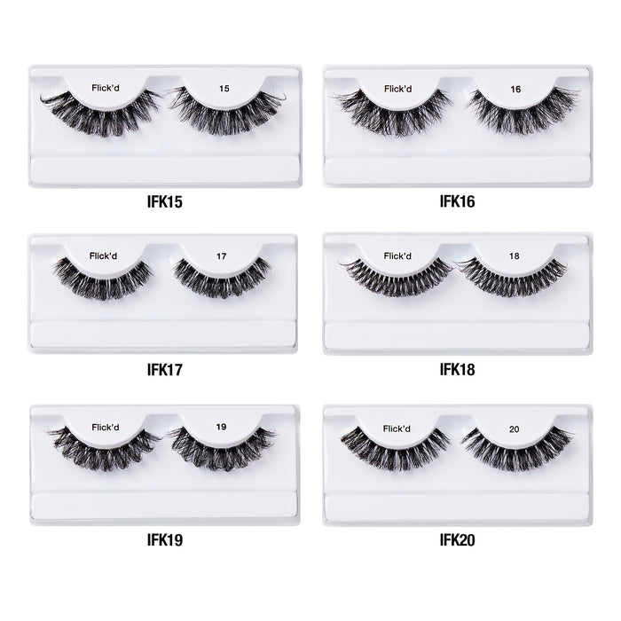 i Envy Flick'd Intense Dramatic 3X DD Curl Eyelashes
