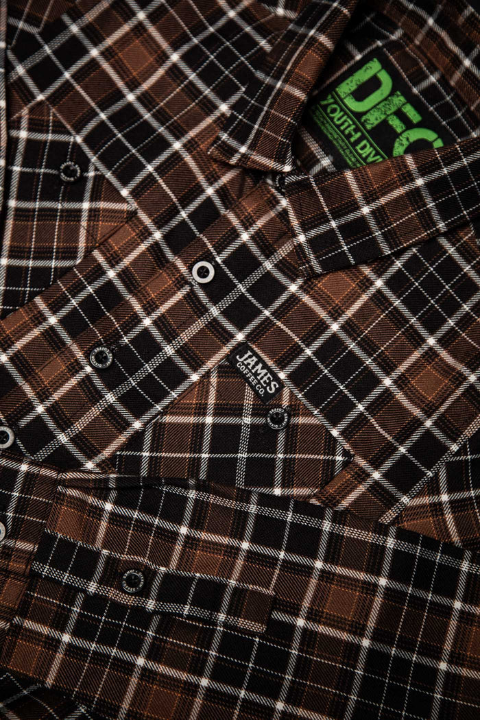 James Coffee Co. Youth Flannel