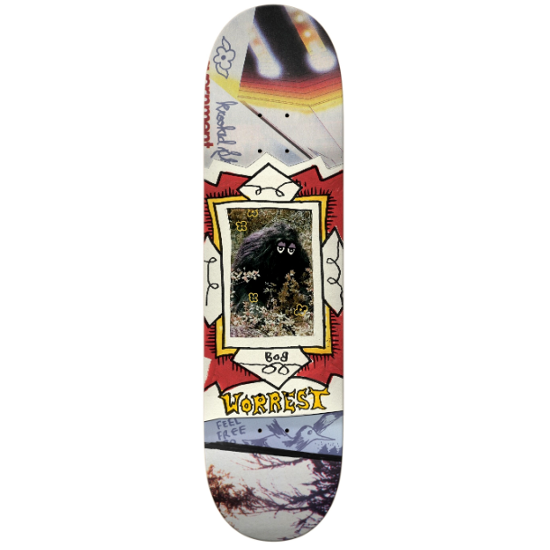 Krooked Bobby Worrest Bigfoot Slick Deck 8.3