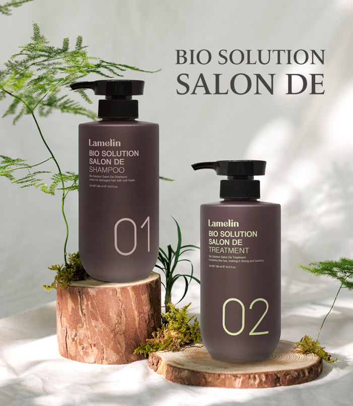 LAMELIN Bio Solution Salon De Treatment Nourshes The Hair Making It Strong And Bouncy