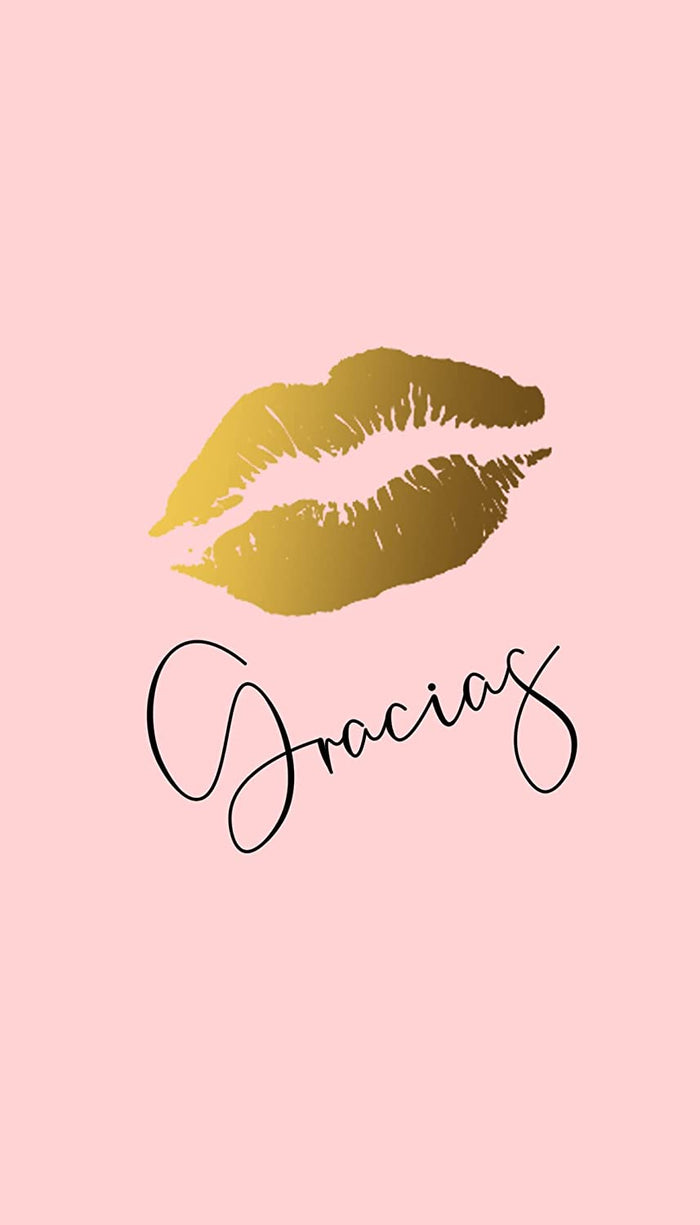 Lip Blush Aftercare Thank You Cards - Pink - 50 or 100 packs