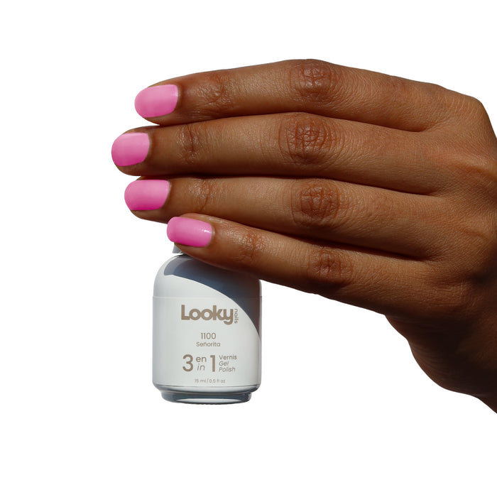 Looky Vernis Gel 3 en 1 #1100 Senorita (Collection Brisa de Rio)