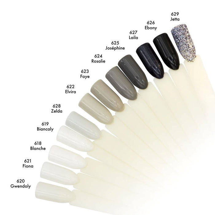 Looky Vernis Gel 3 en 1 #618 Blanche (Collection Black and White)