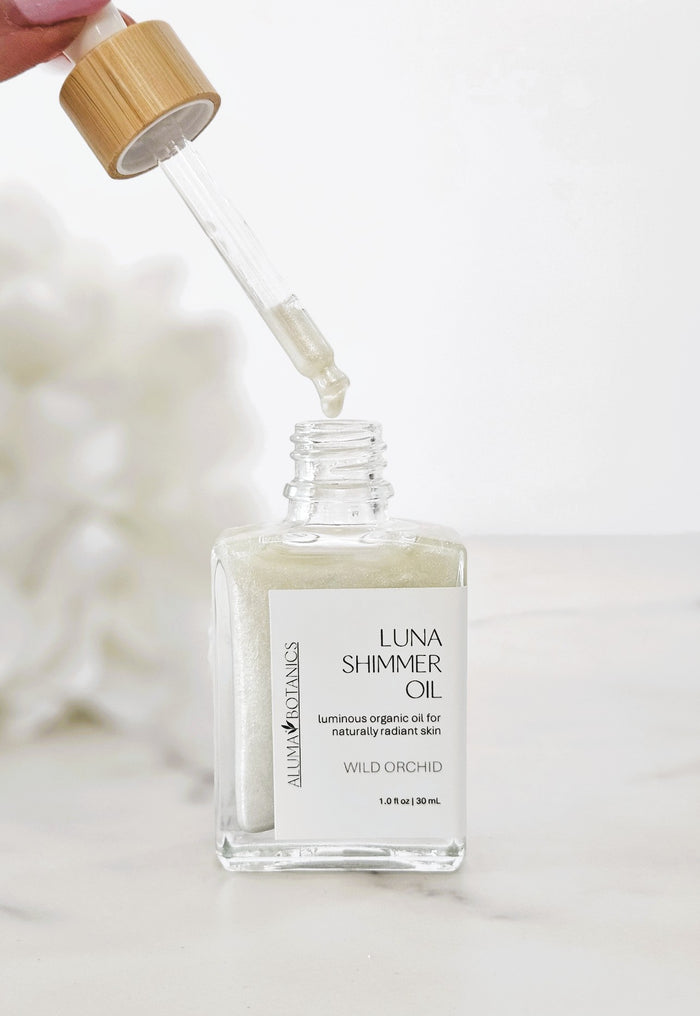 Luna Shimmer Oil | Silver Pearl