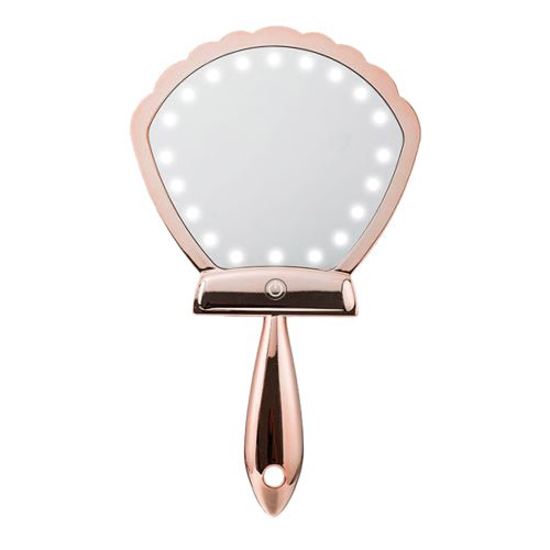 Lurella LED Shell Shock Handheld Mirror - ikatehouse