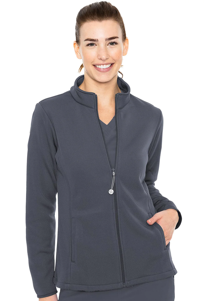 Med Couture Performance Fleece Scrub Jacket